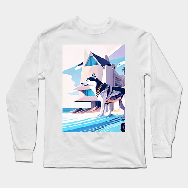 fox Long Sleeve T-Shirt by artoriaa